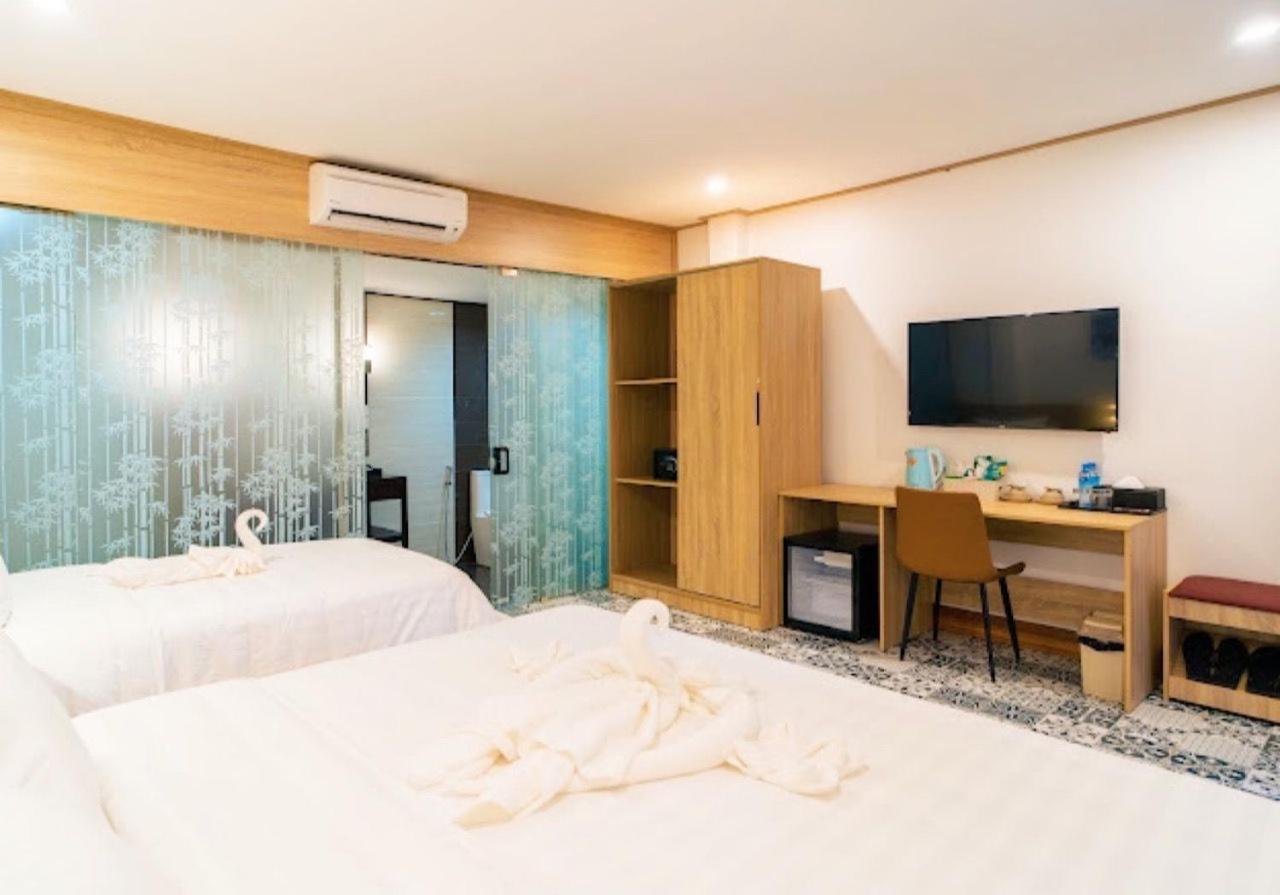 New Champa Boutique Hotel Wientian Zewnętrze zdjęcie