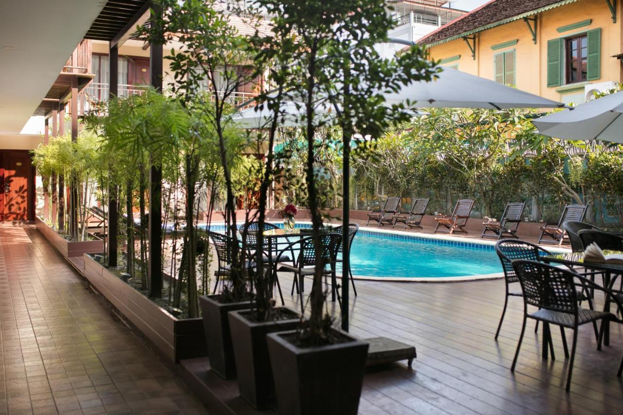 New Champa Boutique Hotel Wientian Zewnętrze zdjęcie