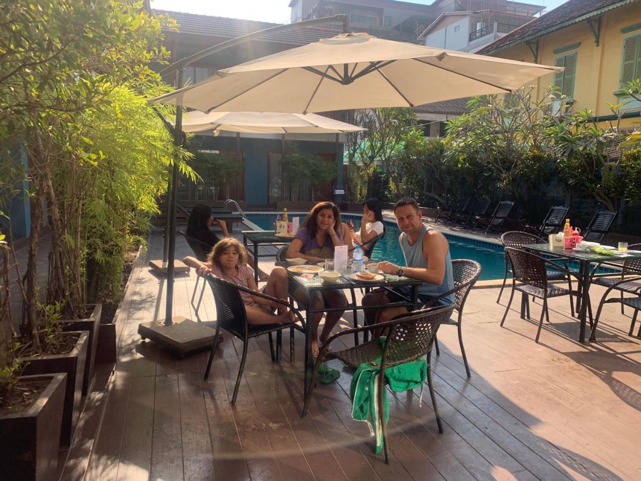 New Champa Boutique Hotel Wientian Zewnętrze zdjęcie