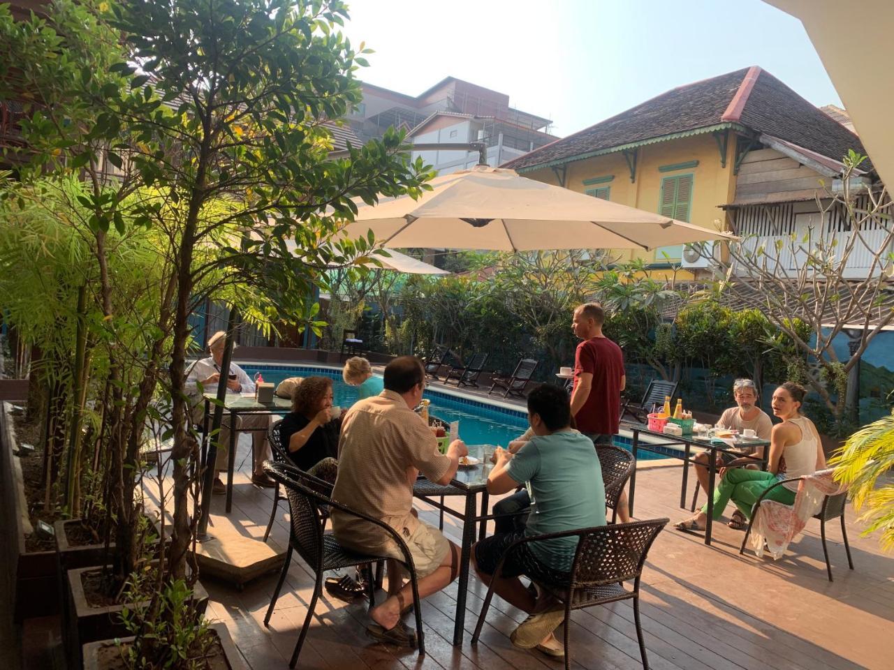 New Champa Boutique Hotel Wientian Zewnętrze zdjęcie